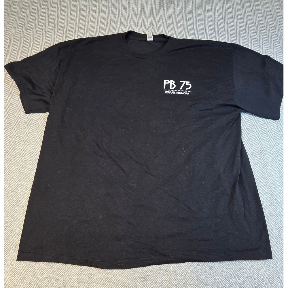 Gildan DryBlend PB 75 Herman Nebraska Welcome Home Beer T-Shirt Black 2XL